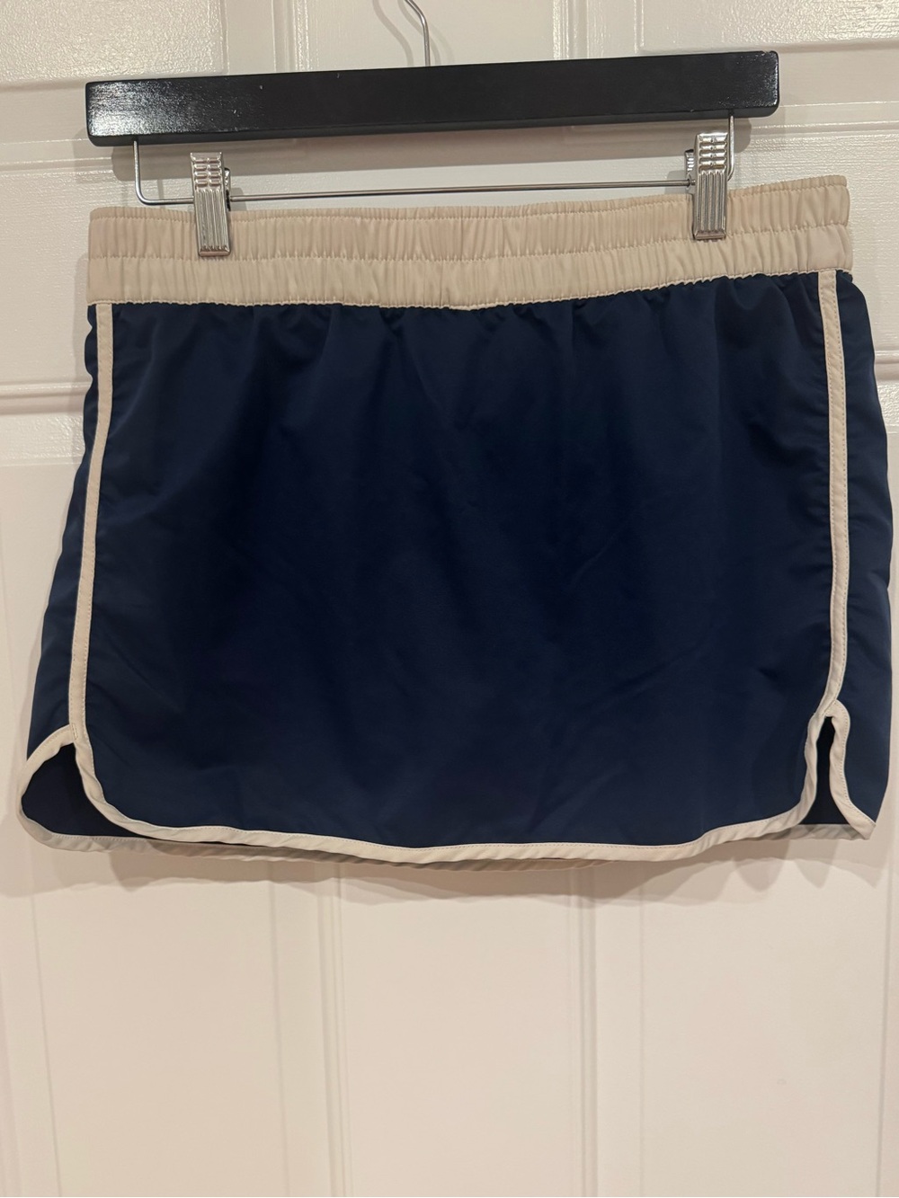 Kavu Navy Athletic Skort with Elastic Waist